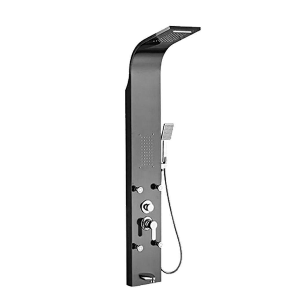 Columna de Ducha de Acero 304 Negro XM 1.56 cm Columna de Ducha de Acero 304 Negro XM 1.56 cm