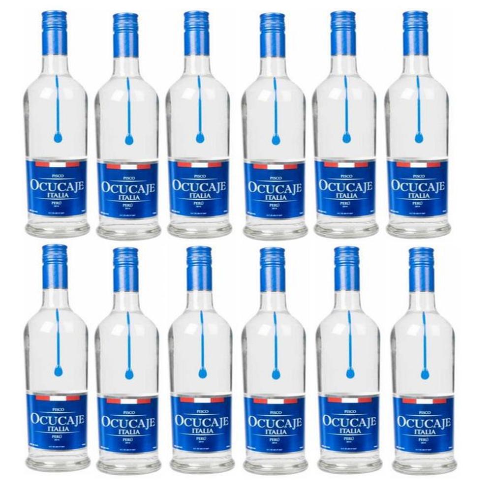 PISCO OCUCAJE ITALIA 750 ML - 12 UND