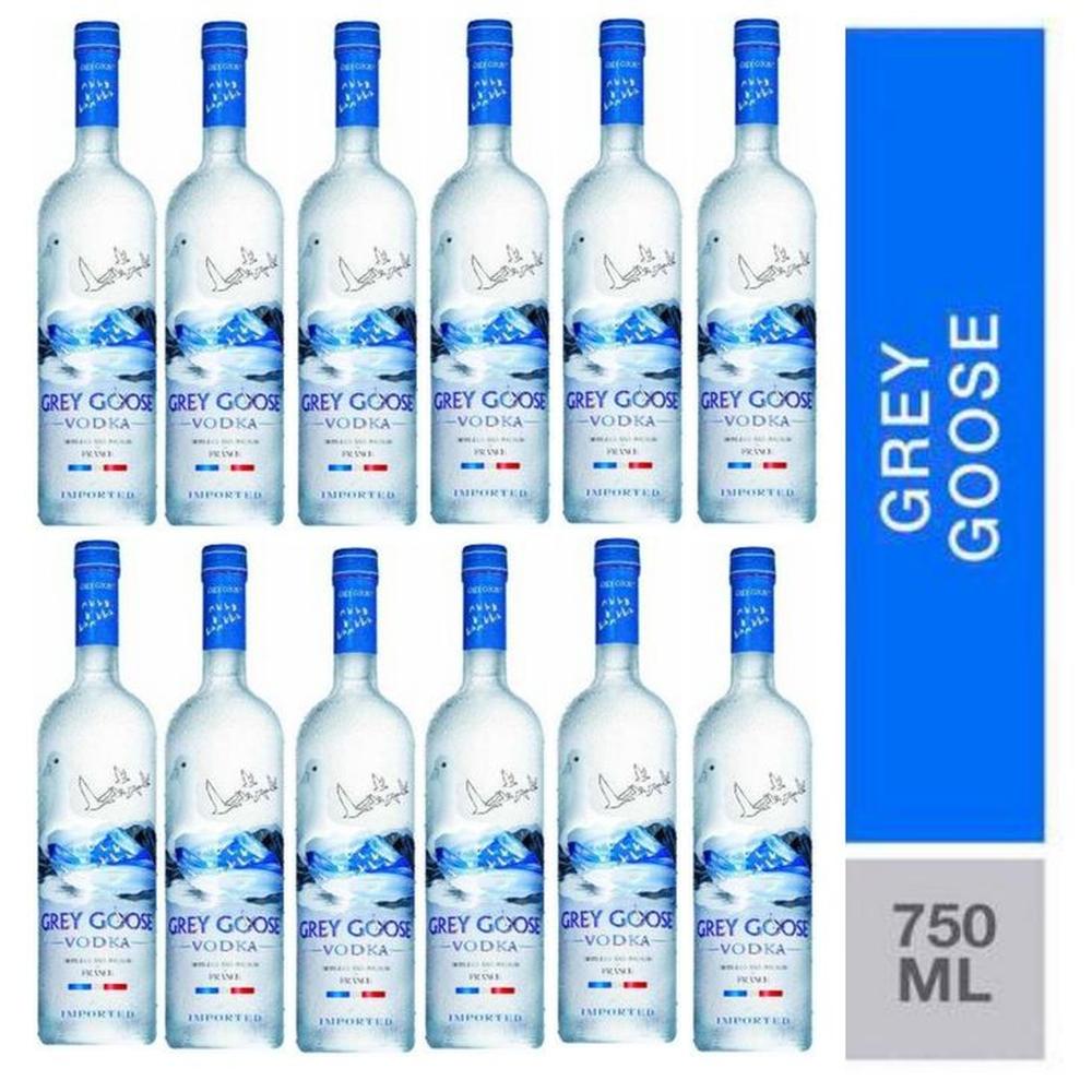 VODKA GREY GOOSE ORIGINAL BOTELLA 750 ML - 12 UND
