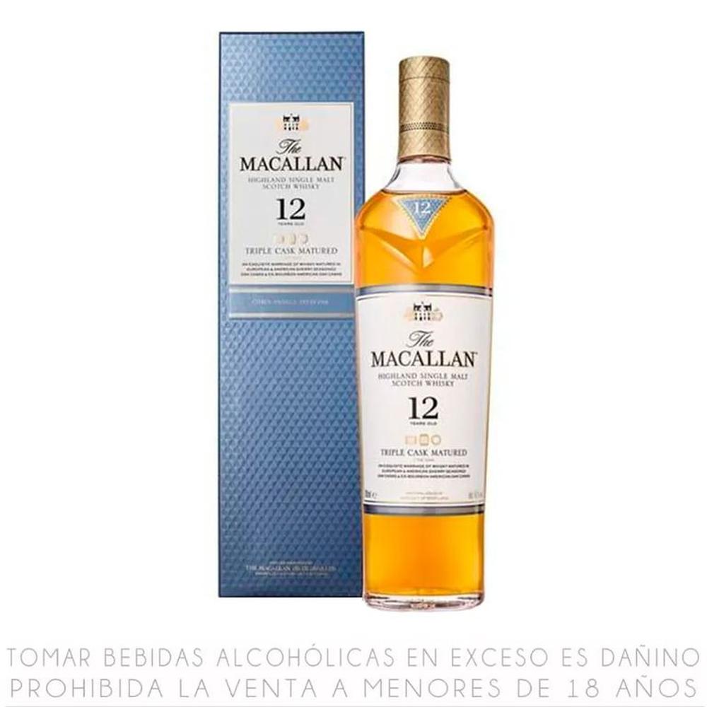 Whisky Triple Cask Matured 12 Años Botella 700ml