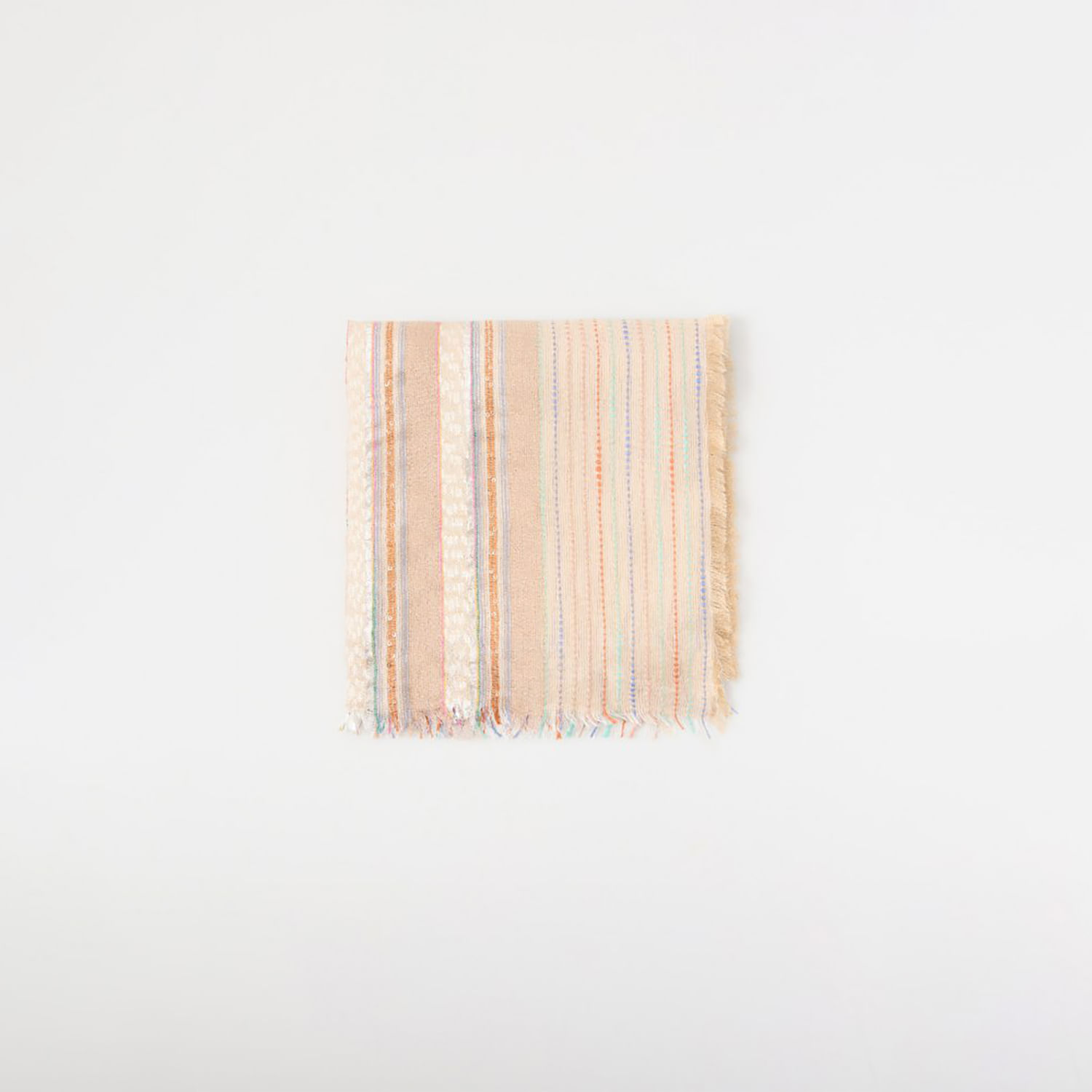 Chal Mujer Sfera Pañuelo Pasley Beige