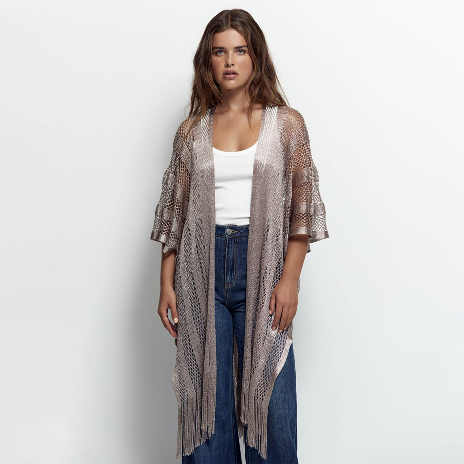 Chal Mujer Sfera Pañuelo Etnico Egipto Vrt Crema