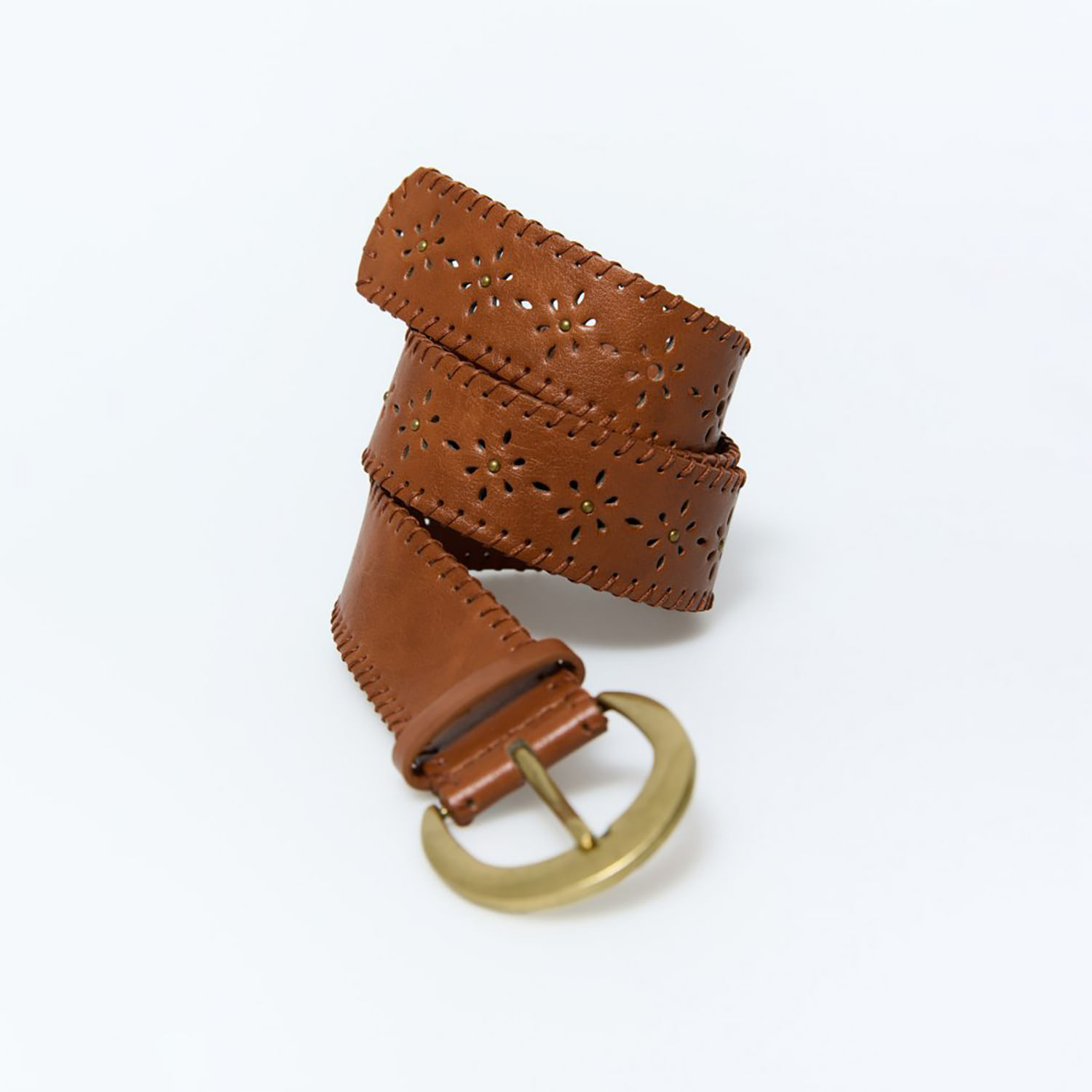 Correa Mujer Sfera Bas Acharolado Safina Camel