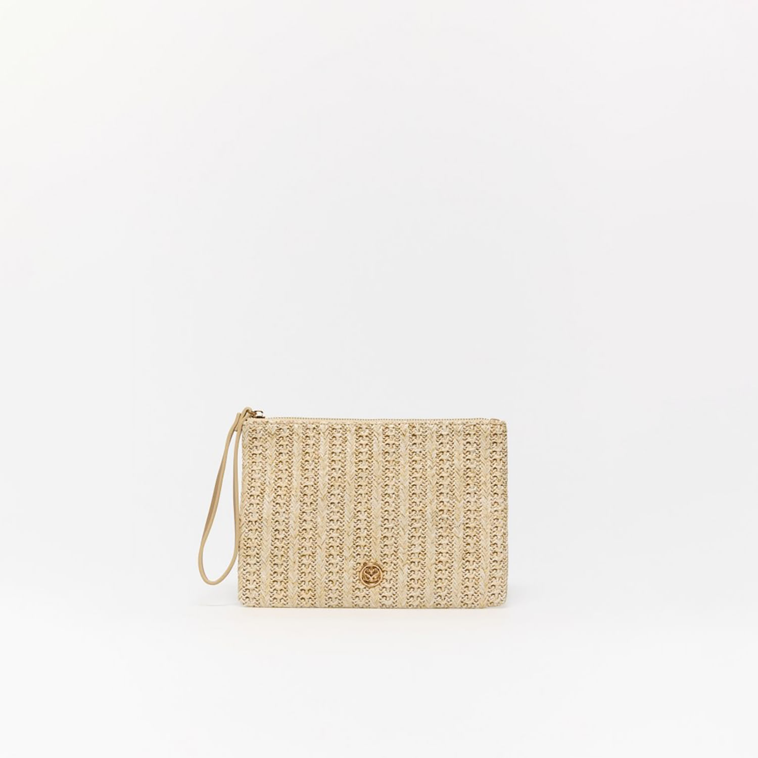 Monedero Mujer Sfera Monedas Oro Crudo