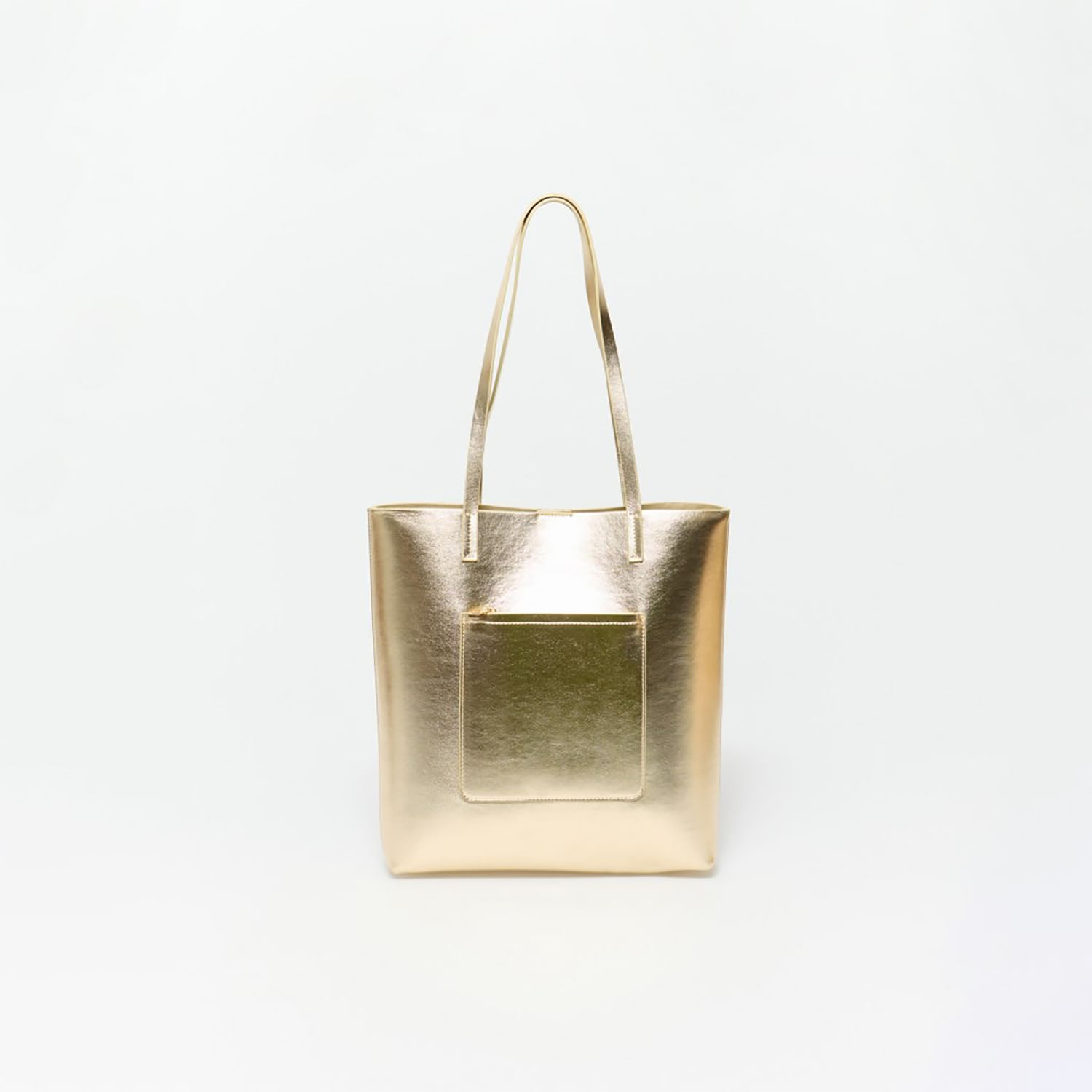 Bolso Mujer Sfera Grande Oro