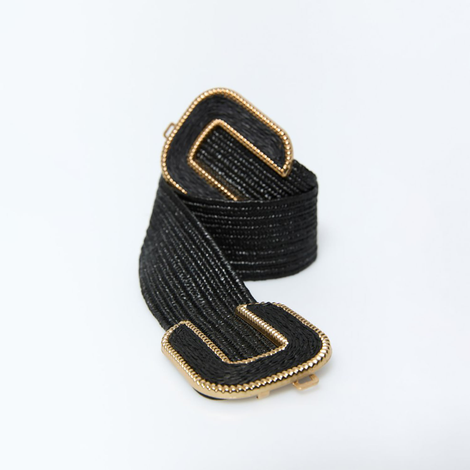 Correa Mujer Sfera Goma Heb Lazo Safina Negro