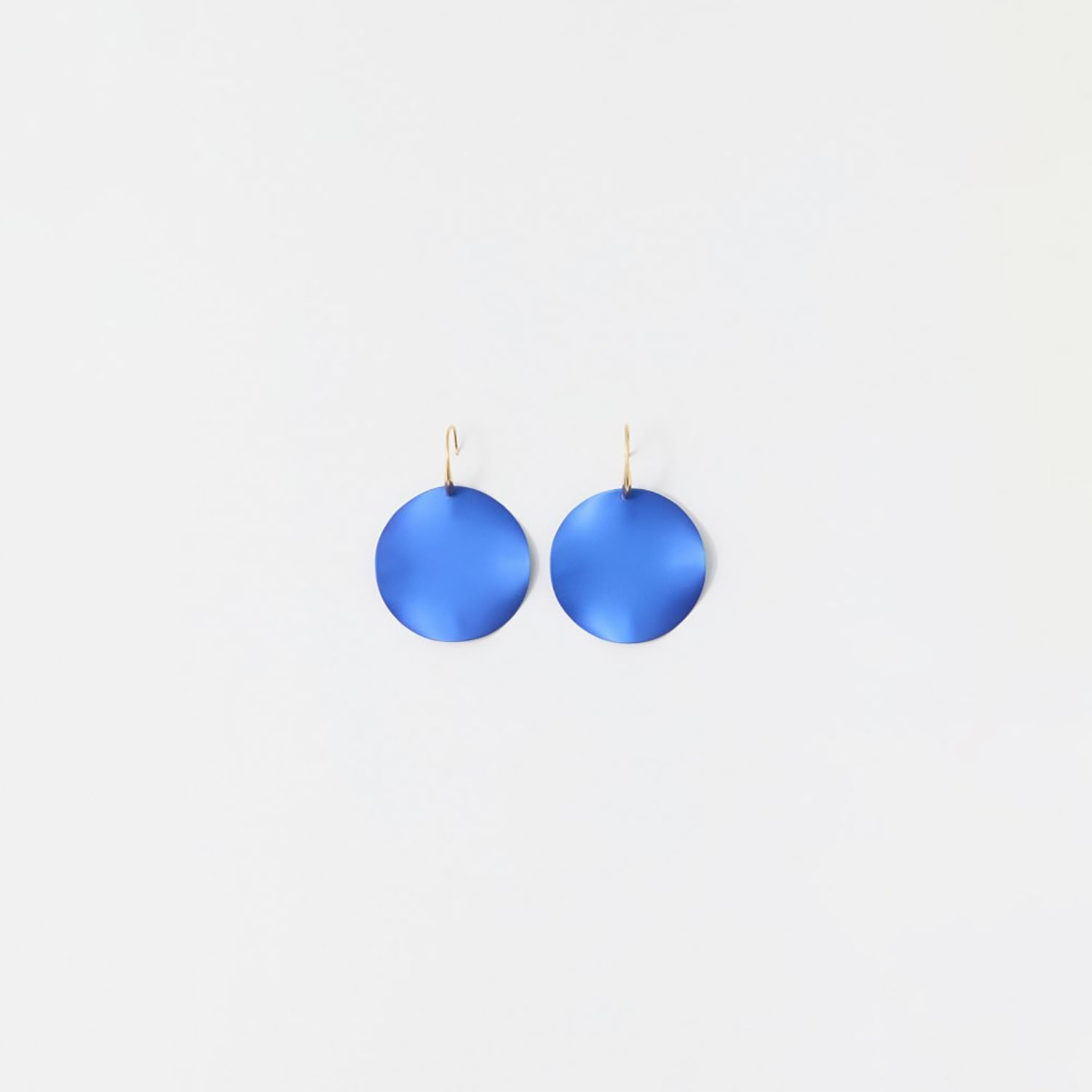Aretes Mujer Sfera Aros Entrelazados Mx Azul