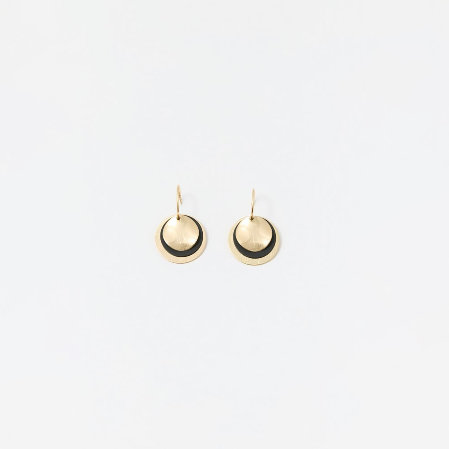Aretes Mujer Sfera Largas Charms Str Mx Negro