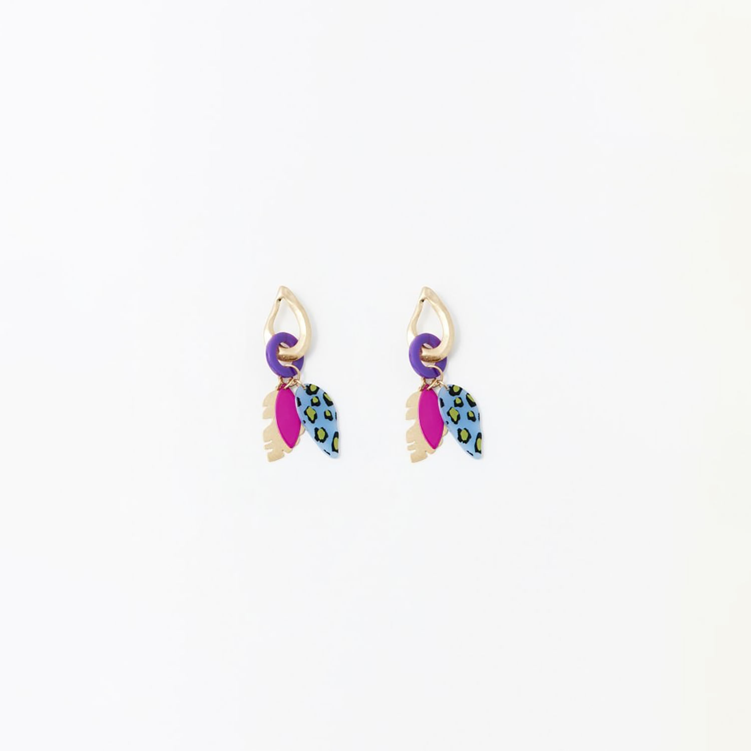 Pendiente Mujer Sfera Largo Beads Nuevas Multicolor