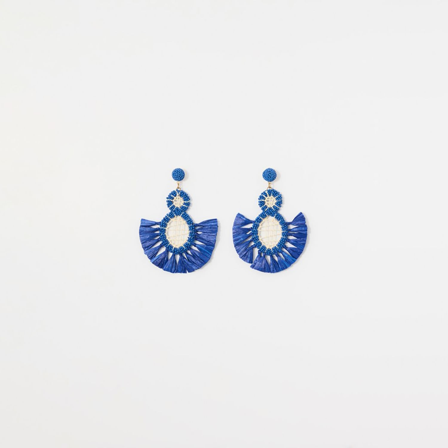 Set Mujer Sfera 4 Pendientes Libelula+Fl Mx Azul