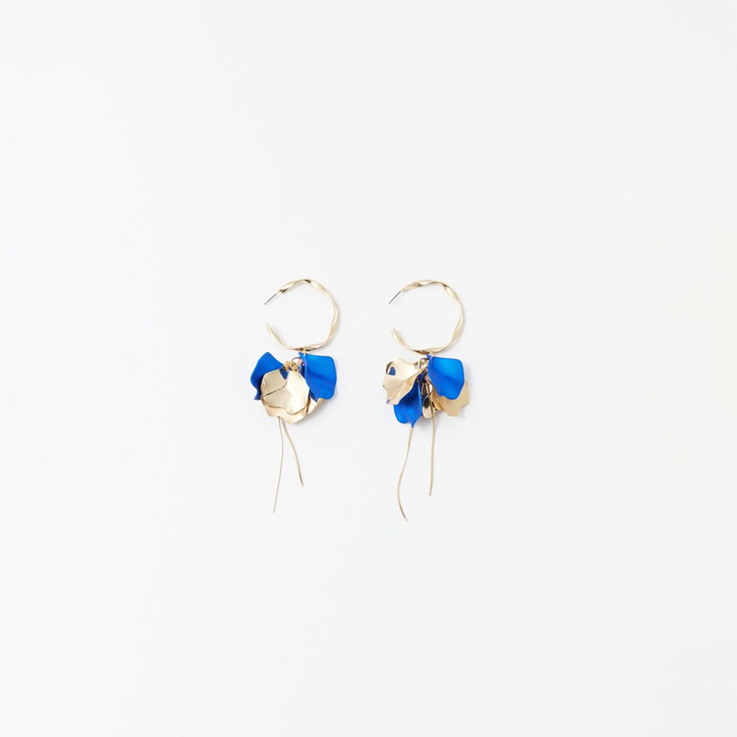 Set Mujer Sfera 3 Pend Nudo+Red+Strass S Azul