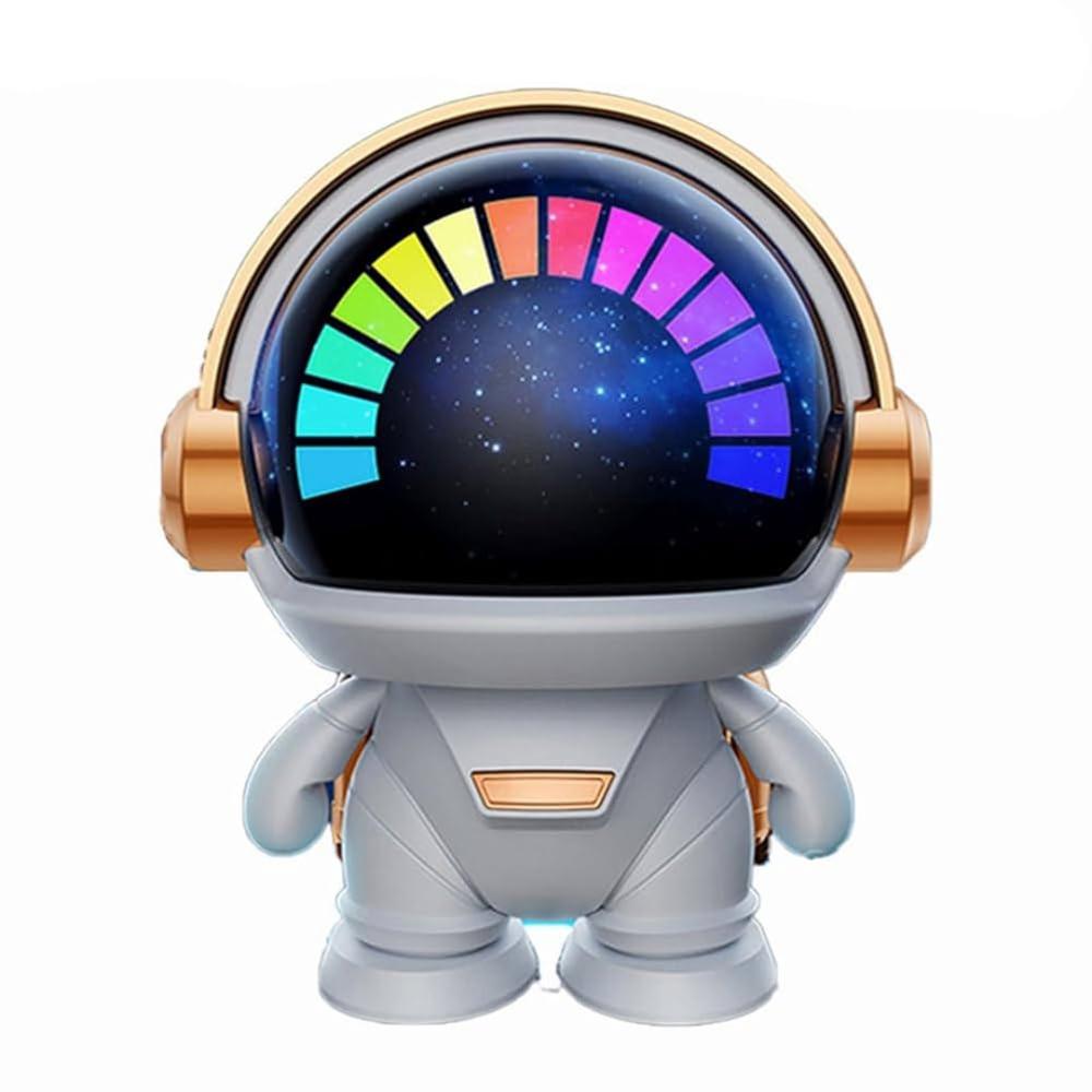 Mini Proyector Astronauta Luces 360° Bluetooth