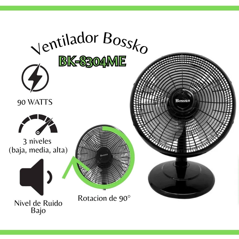 Ventilador Bossko 16´´ BK-8304ME