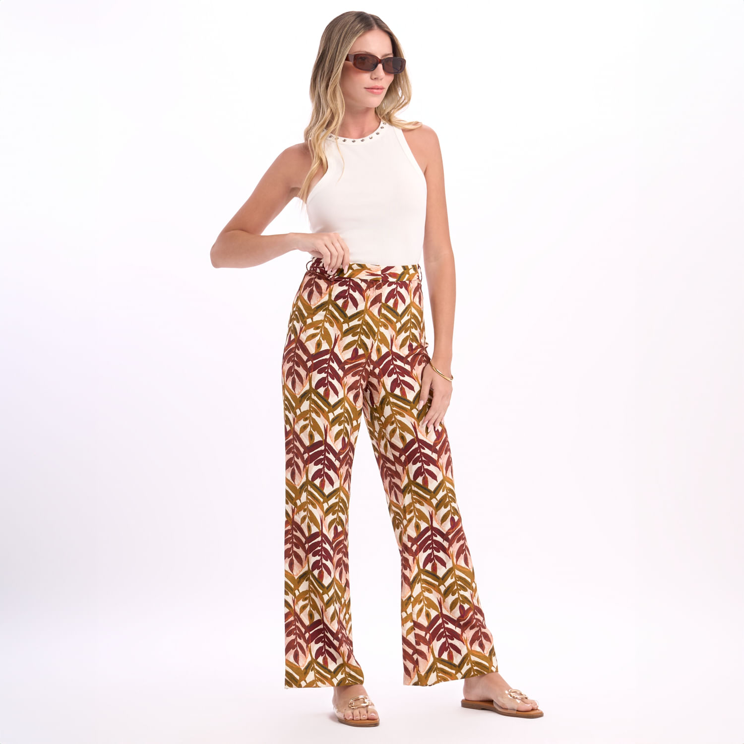 Pantalon Mujer Malabar Leaf