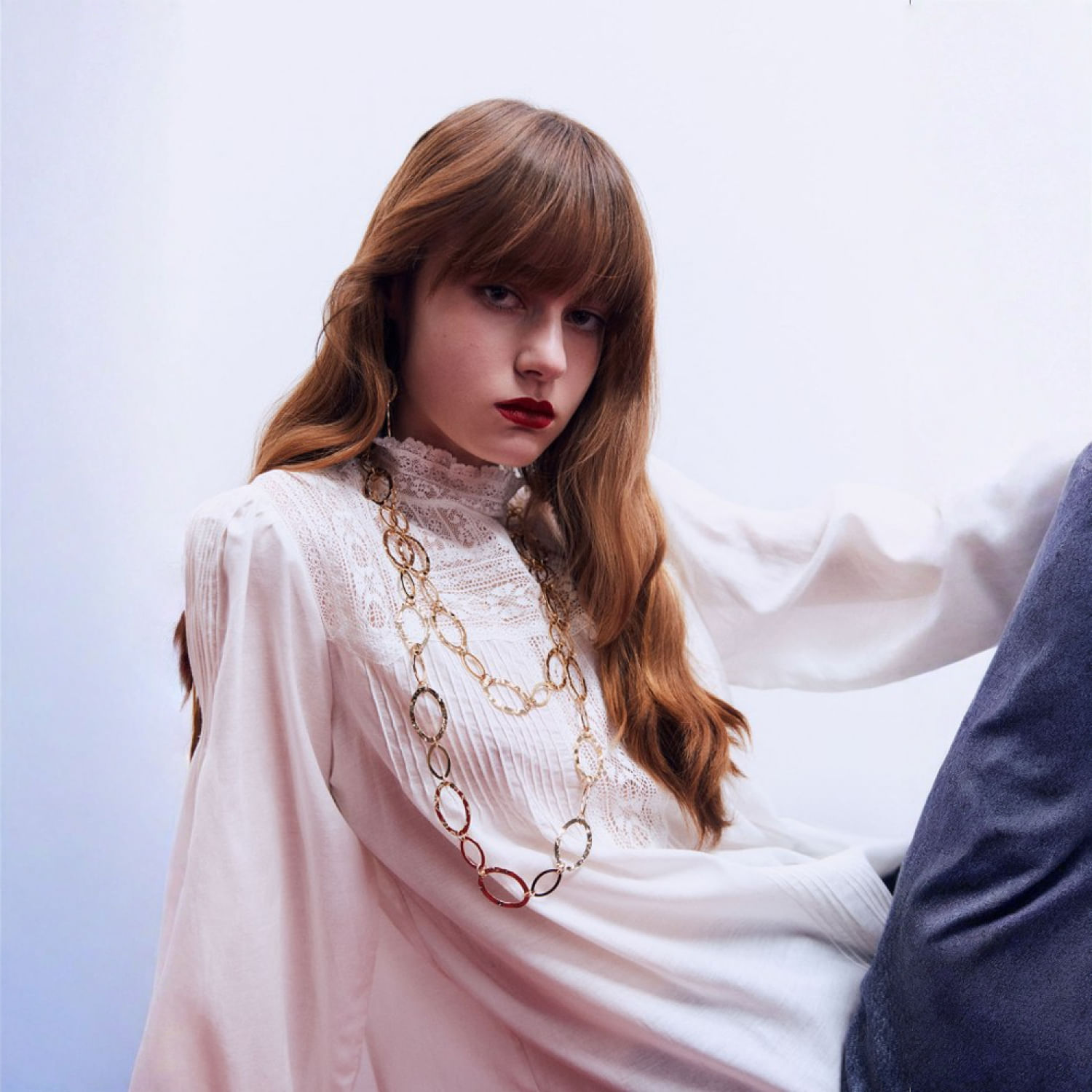 Conjunto Mujer Sfera Aros Combinados Oro