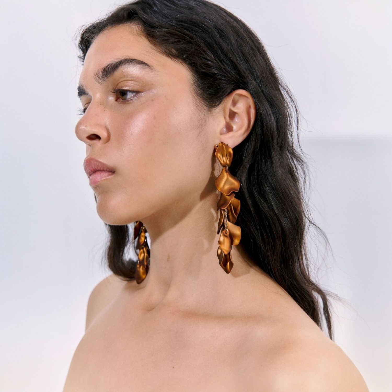 Pendiente Mujer Sfera Joya Bolitas Sanit Mx Cobre