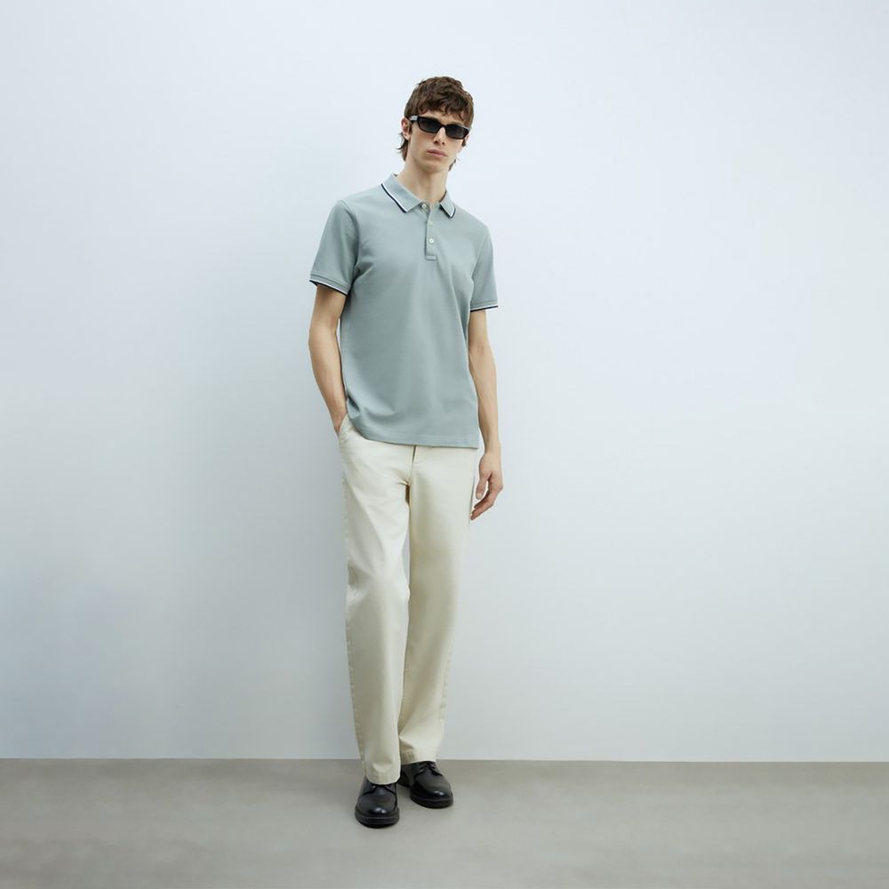 Polo Hombre Sfera Bubble Verde Oechsle Oechsle