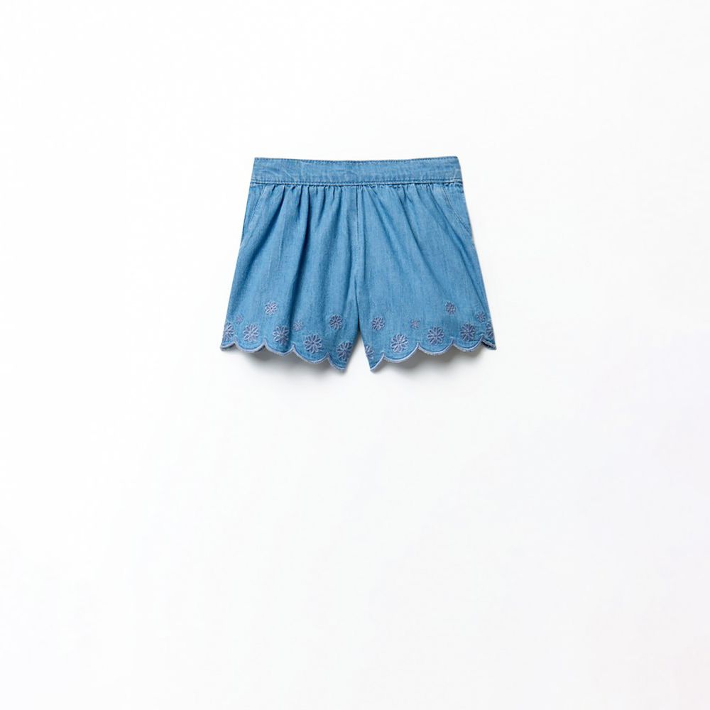 Short Niña Sfera Ba Liso Mx Azul | Oechsle.pe - Oechsle