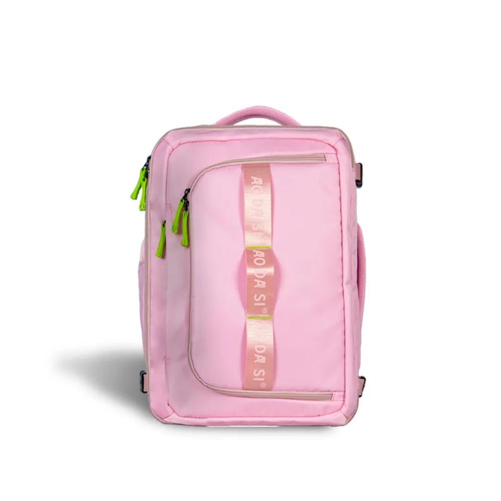 Mochila travel de cabina rosado