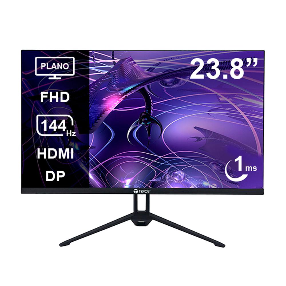 Monitor TEROS IPS TE-2417S 24"" 144Hz 1ms FHD HDMI DP VESA FREE Negro
