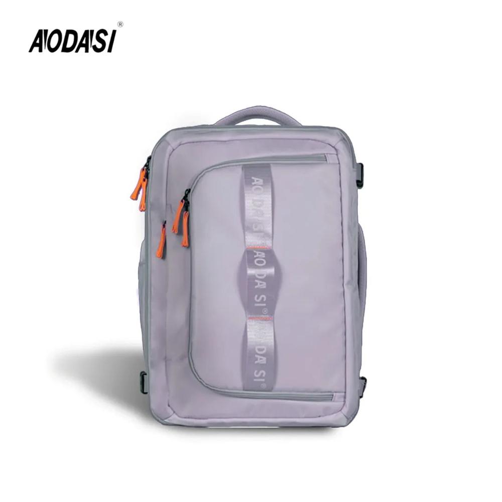 Mochila travel de cabina lila