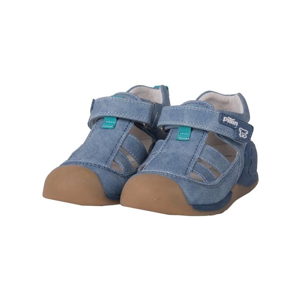 Sandalias Bebe Niño PZA205-24 Pillin 18 Celeste