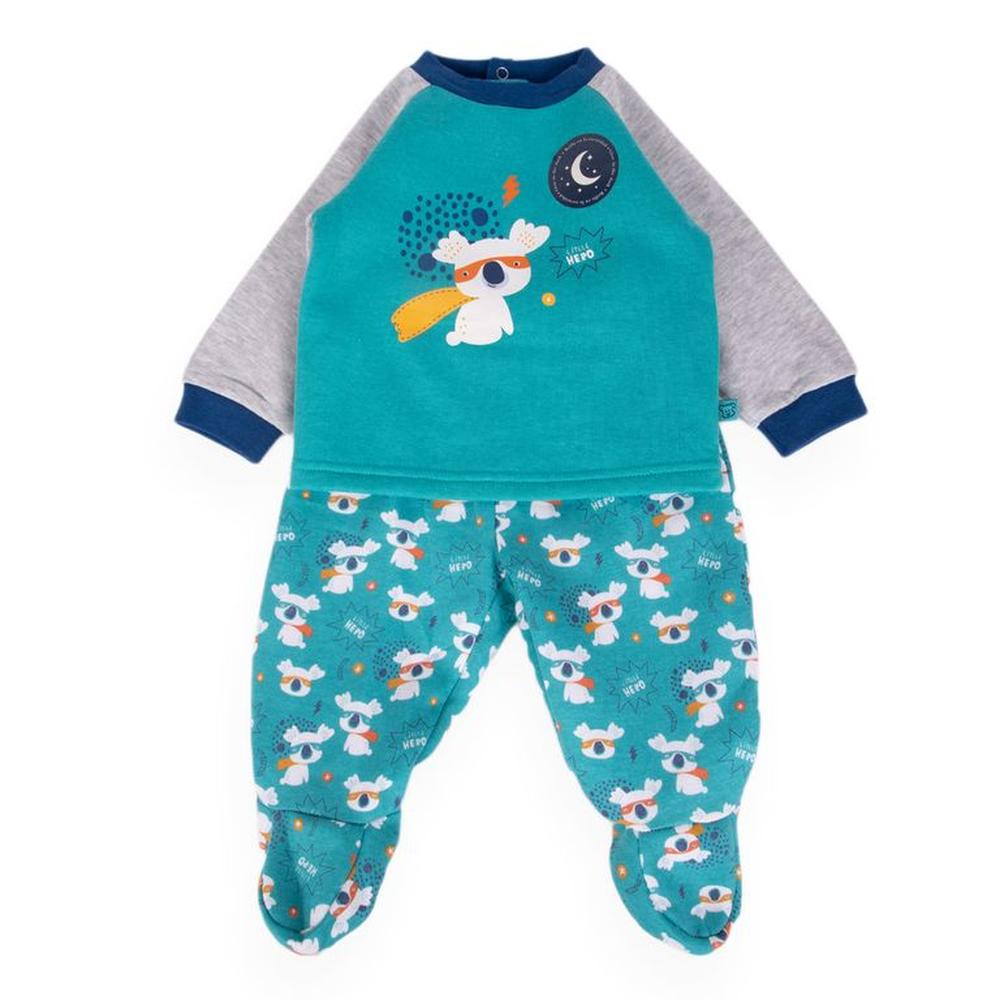 Pijama Bebe Niño PILLIN PVB403-25VER 12M Verde Pijama Bebe Niño PILLIN PVB403-25VER 12M Verde