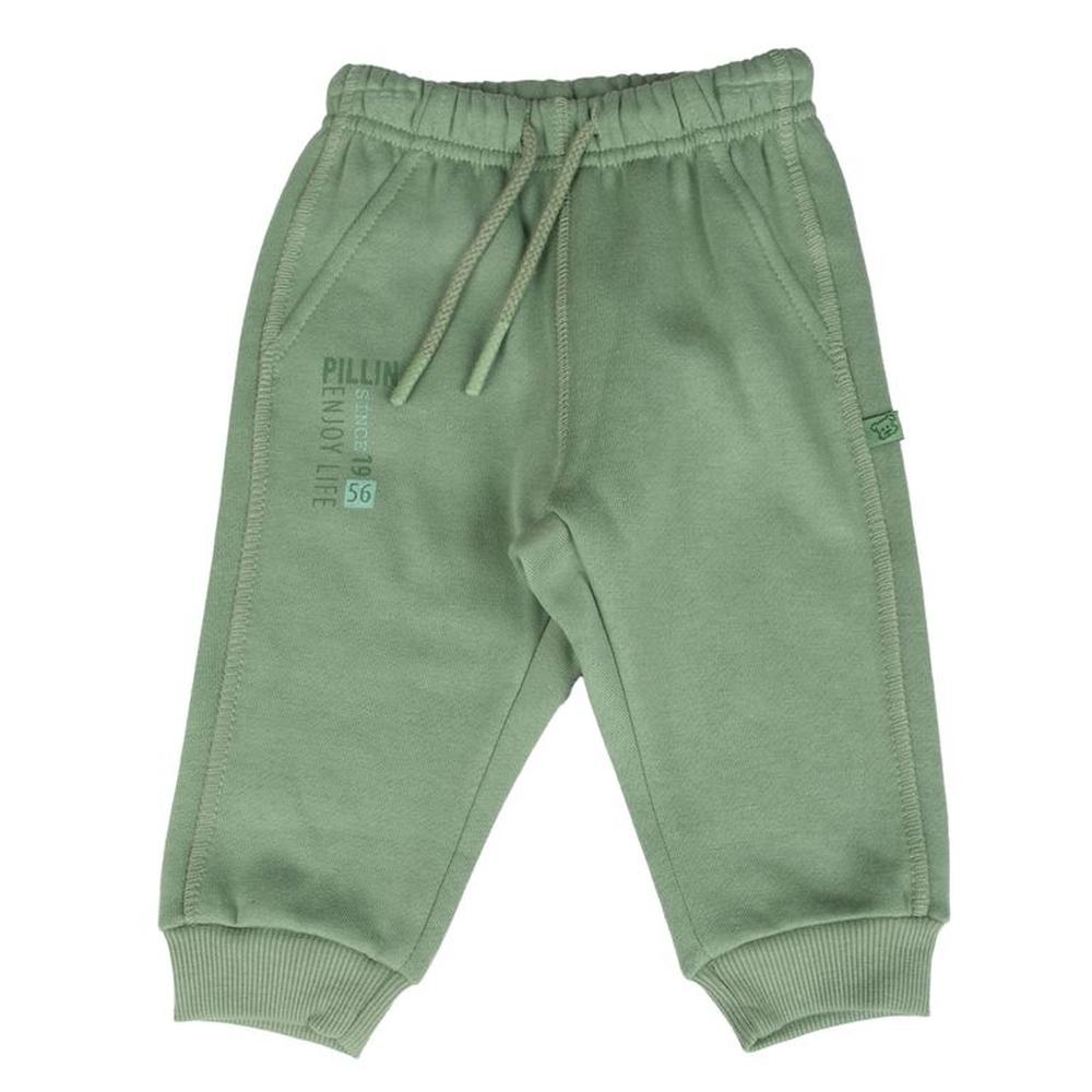 Pantalón Buzo Bebe Niño Pillin PVB514-25 6M Verde Pantalón Buzo Bebe Niño Pillin PVB514-25 6M Verde
