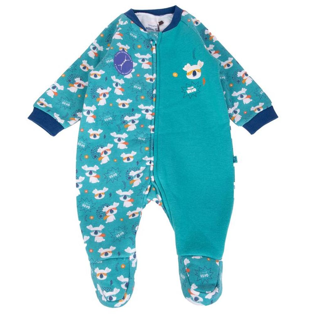 Pijama Bebe Niño PILLIN PVB404-25VER 9M Verde Pijama Bebe Niño PILLIN PVB404-25VER 9M Verde