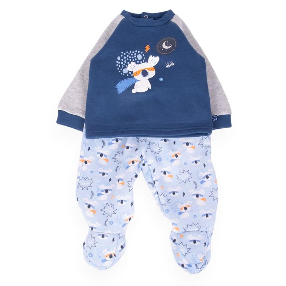 Pijama Bebe Niño PILLIN PVB403-25AZU 9M Azul Pijama Bebe Niño PILLIN PVB403-25AZU 9M Azul
