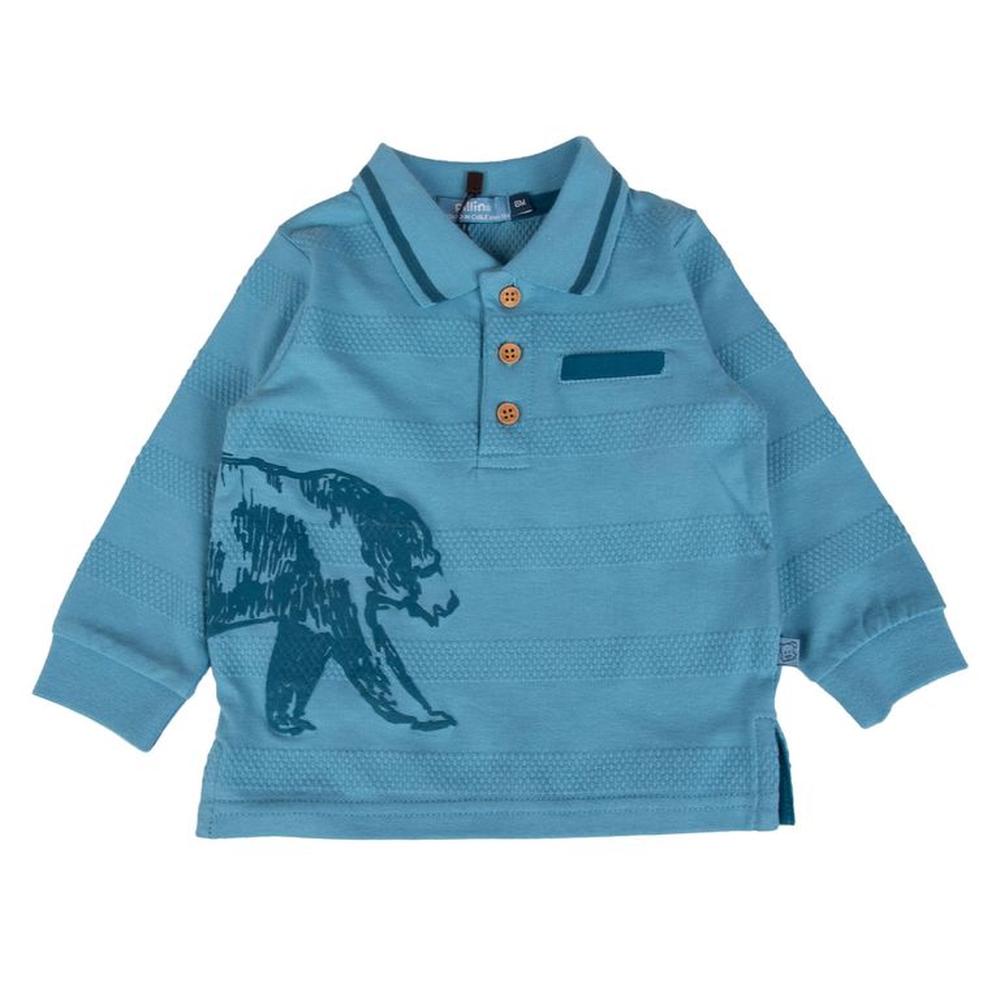 Polo Bebe Niño PILLIN PVB625-25CEL 4 Celeste Polo Bebe Niño PILLIN PVB625-25CEL 4 Celeste