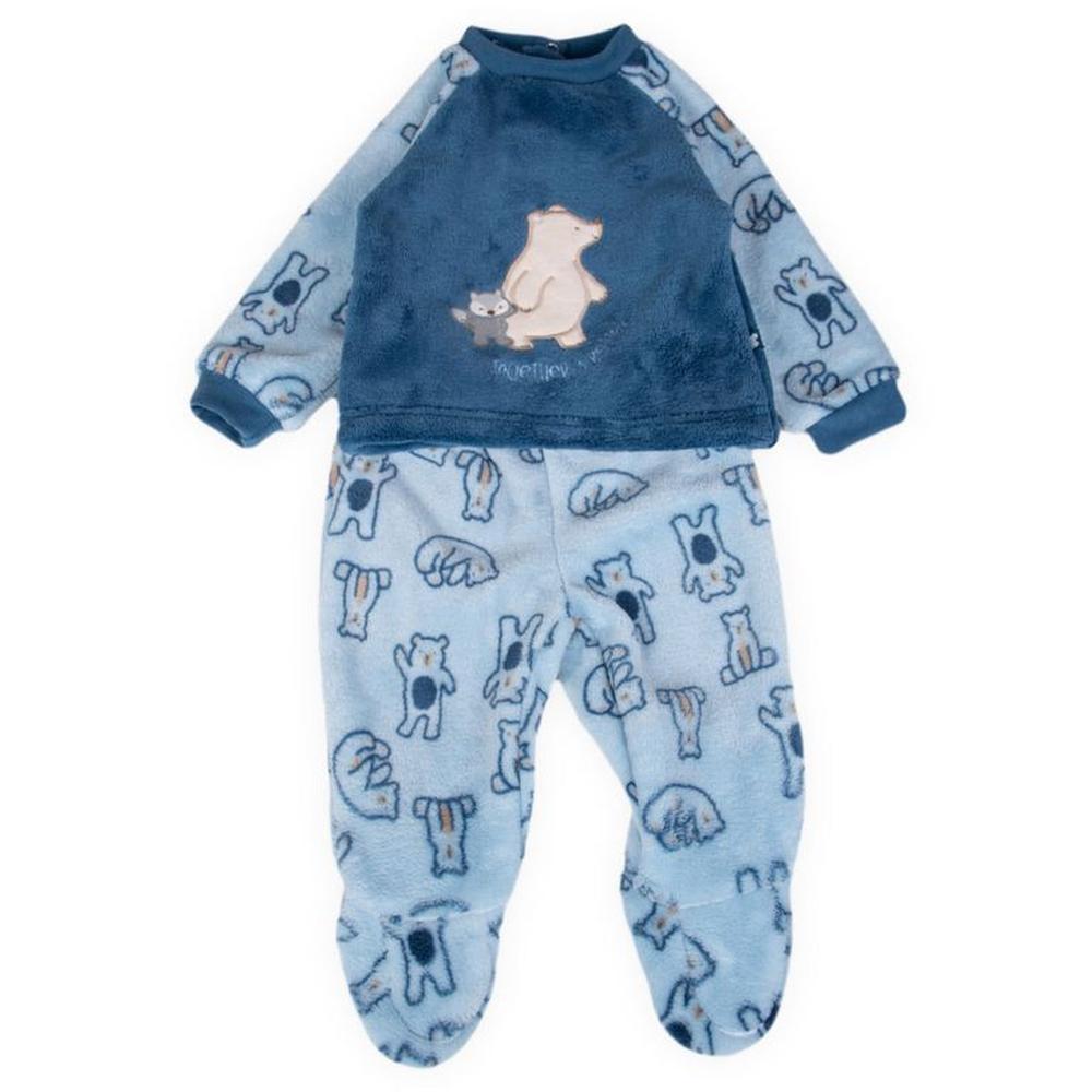 Pijama Bebe Niño PVB412-25AZU 3 Azul Pijama Bebe Niño PVB412-25AZU 3 Azul