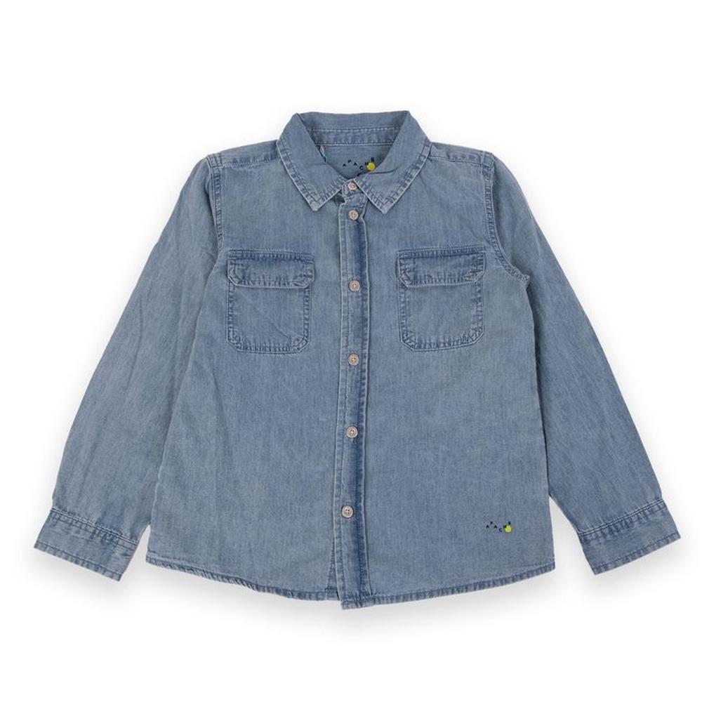 Camisa Niño PVA716-24DEN 10 Denim Camisa Niño PVA716-24DEN 10 Denim
