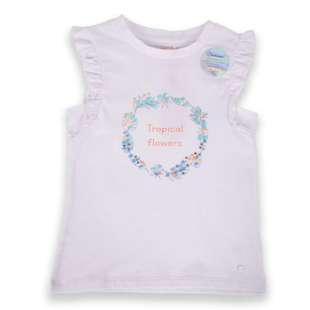 Polo Niña PVA664-24BCO