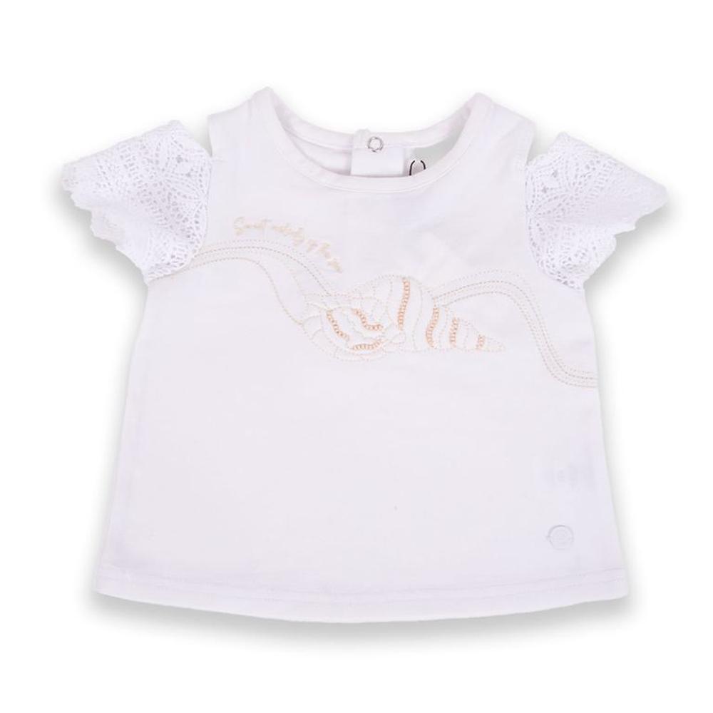 Polo Bebe Niña PVA649-24BCO
