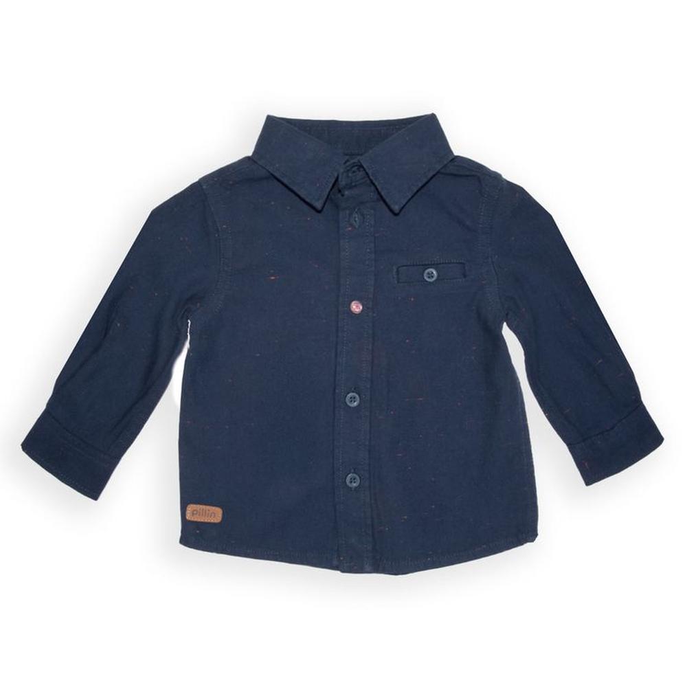 Camisa Bebe Niño PVB808-25AZU 4 Azul Camisa Bebe Niño PVB808-25AZU 4 Azul