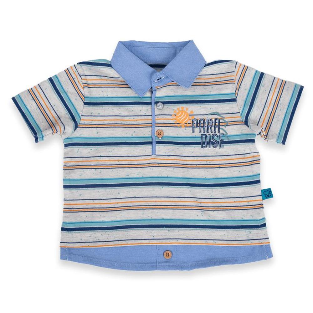 Polo Bebe Niño PVA628-24AZU