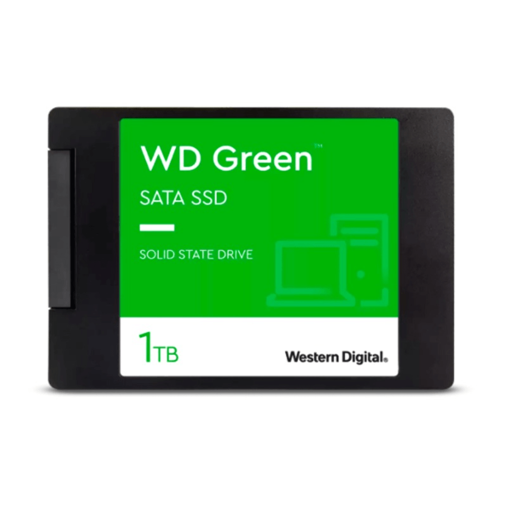 Unidad en estado solido Western Digital Green, 1TB, SATA 6Gb/s, 2.5""