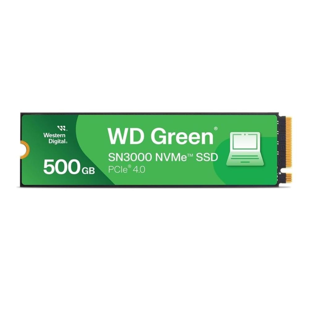 Unidad SSD WD Green SN3000 500GB WDS500G4G0E