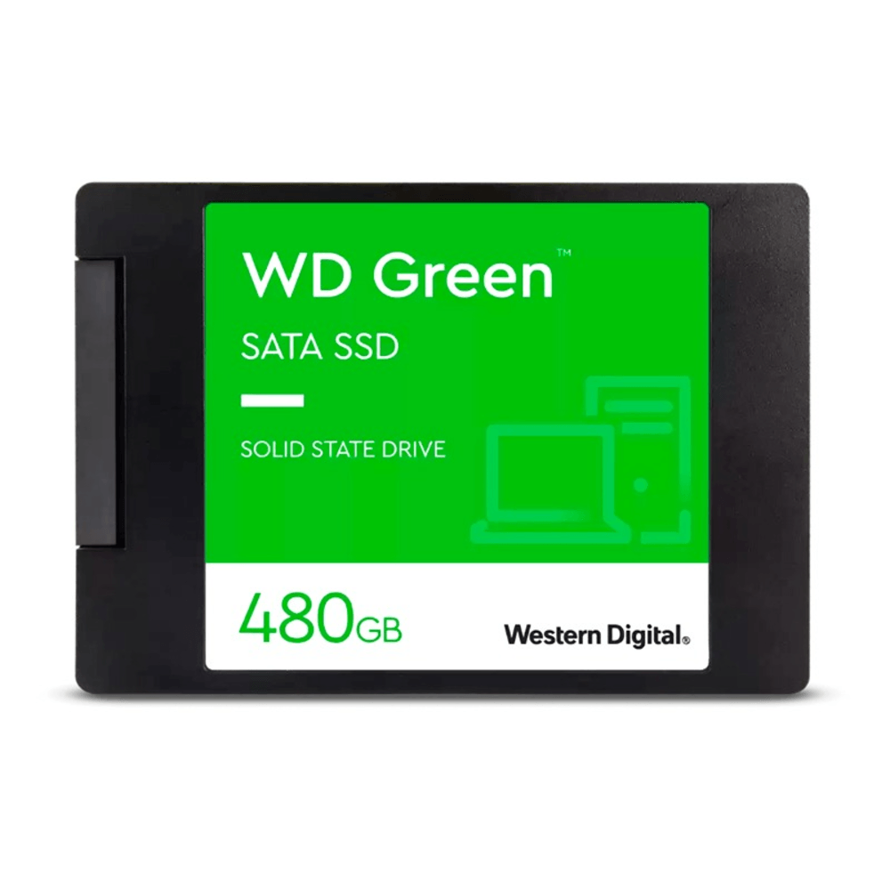 Unidad en estado solido Western Digital Green, 480GB, SATA 6Gb/s, 2.5""