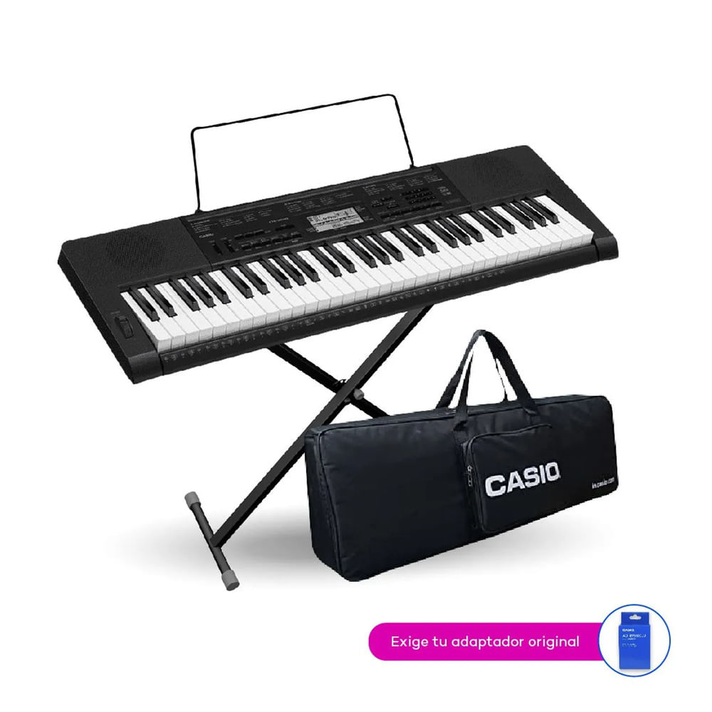 Teclado Casio Ctk-3500 Pack Sensible CTK-3500-PACKK Teclado Casio Ctk-3500 Pack Sensible CTK-3500-PACKK