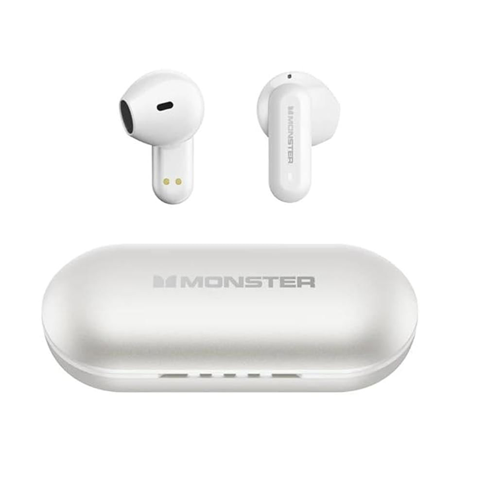 Audífonos Inalámbricos Monster Airmars XKT25 Blanco Bluetooth 5.3