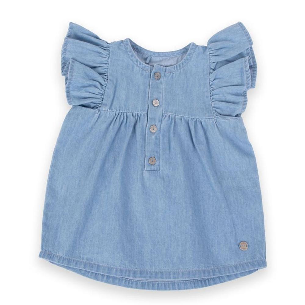 Blusa Bebe Niña PVA724-24DEN 18M Denim Blusa Bebe Niña PVA724-24DEN 18M Denim