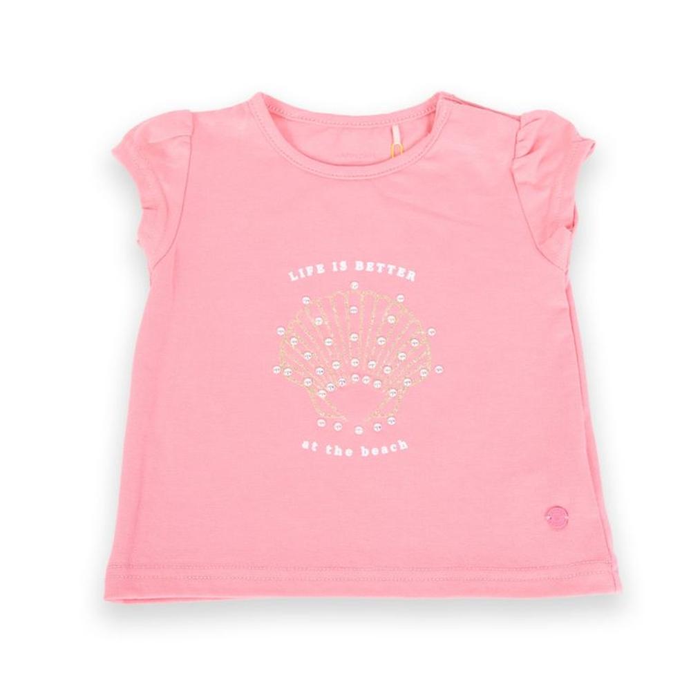 Polo Bebe Niña Pillin PVA620-24 3M Coral Polo Bebe Niña Pillin PVA620-24 3M Coral