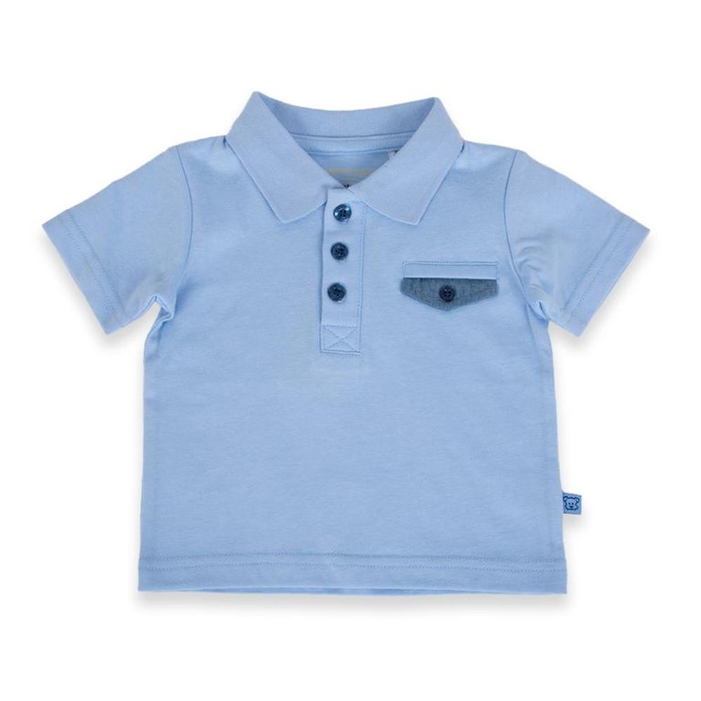 Polo Bebe Niño Pillin PVA604-24 12M Celeste Polo Bebe Niño Pillin PVA604-24 12M Celeste