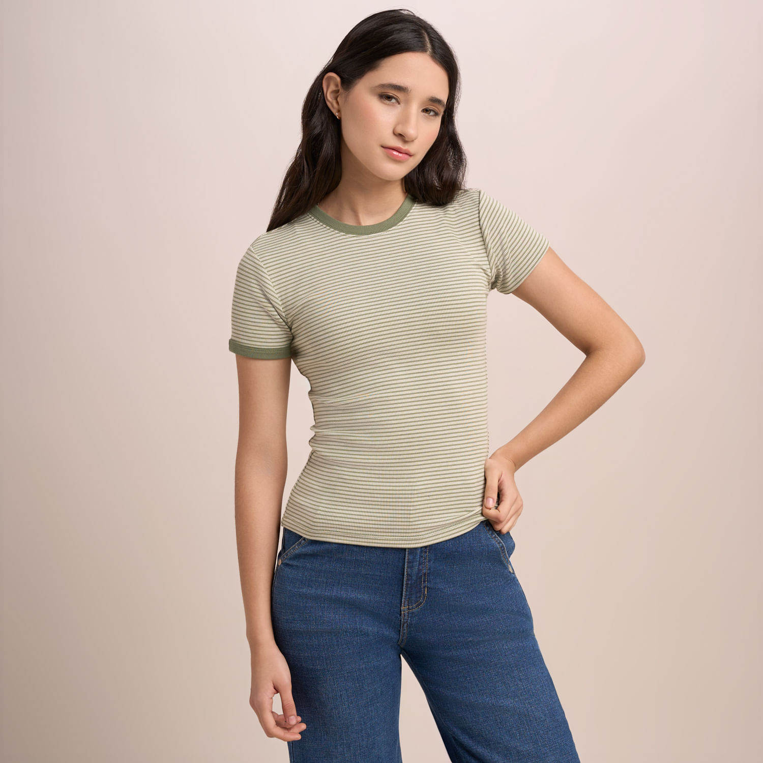 Polo Mujer Amc Stripe Tr