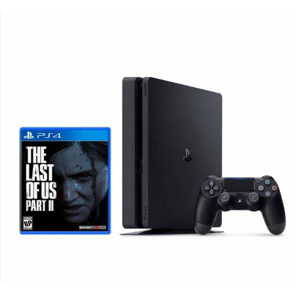 Consola PS4 Slim 1TB + JUEGO THE LAST OF US 2 REACONDICIONADA