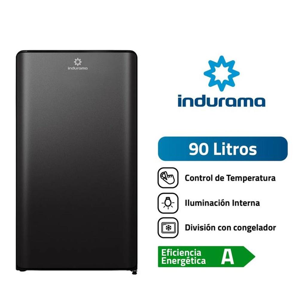 FRIGOBAR INDURAMA RI-109N NEGRO - 90L