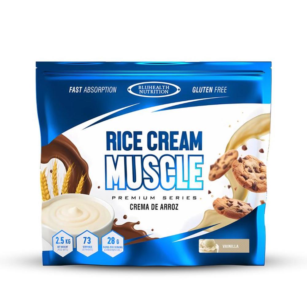 Crema de arroz 2.5 kg Bluhealth Nutrition Vainilla