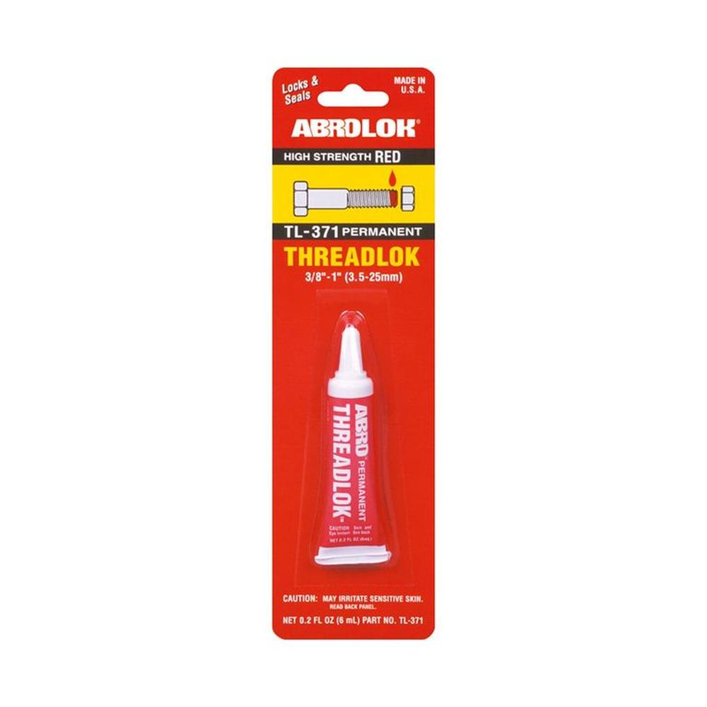 ABRO Sellador de Rosca Permanente Roja TL-371